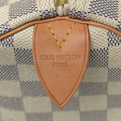 Louis Vuitton Damier Azur Speedy 35 7 of 12