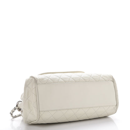 Chanel Caviar Quilted Timeless Accordion Flap White 4 of 17