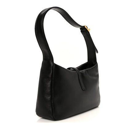 Saint Laurent Padded Lambskin Le 5 A 7 Hobo Black 3 of 10