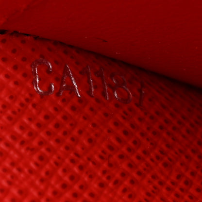 Louis Vuitton X Supreme Epi Brazza Wallet Red 7 of 9