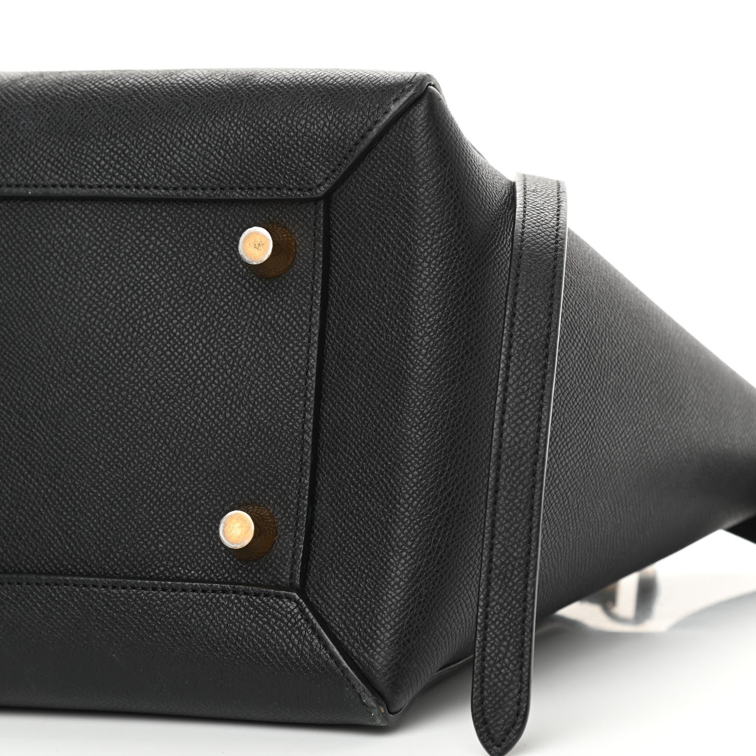 Celine Grained Calfskin Mini Belt Bag Black 9 of 10