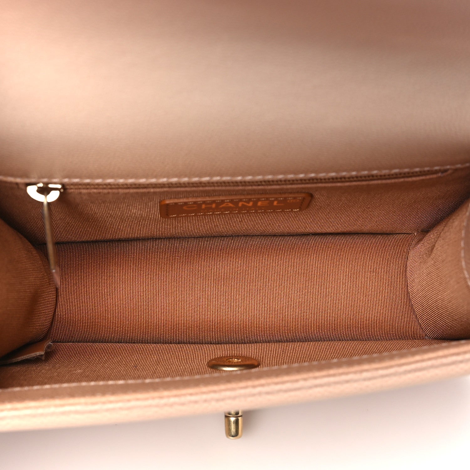 Chanel Caviar Quilted Sunset On The Sea Waist Bag Beige 5 of 10