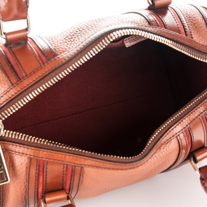 Burberry Grainy Calfskin Medium Alchester Bowling Bag Brown 5 of 7
