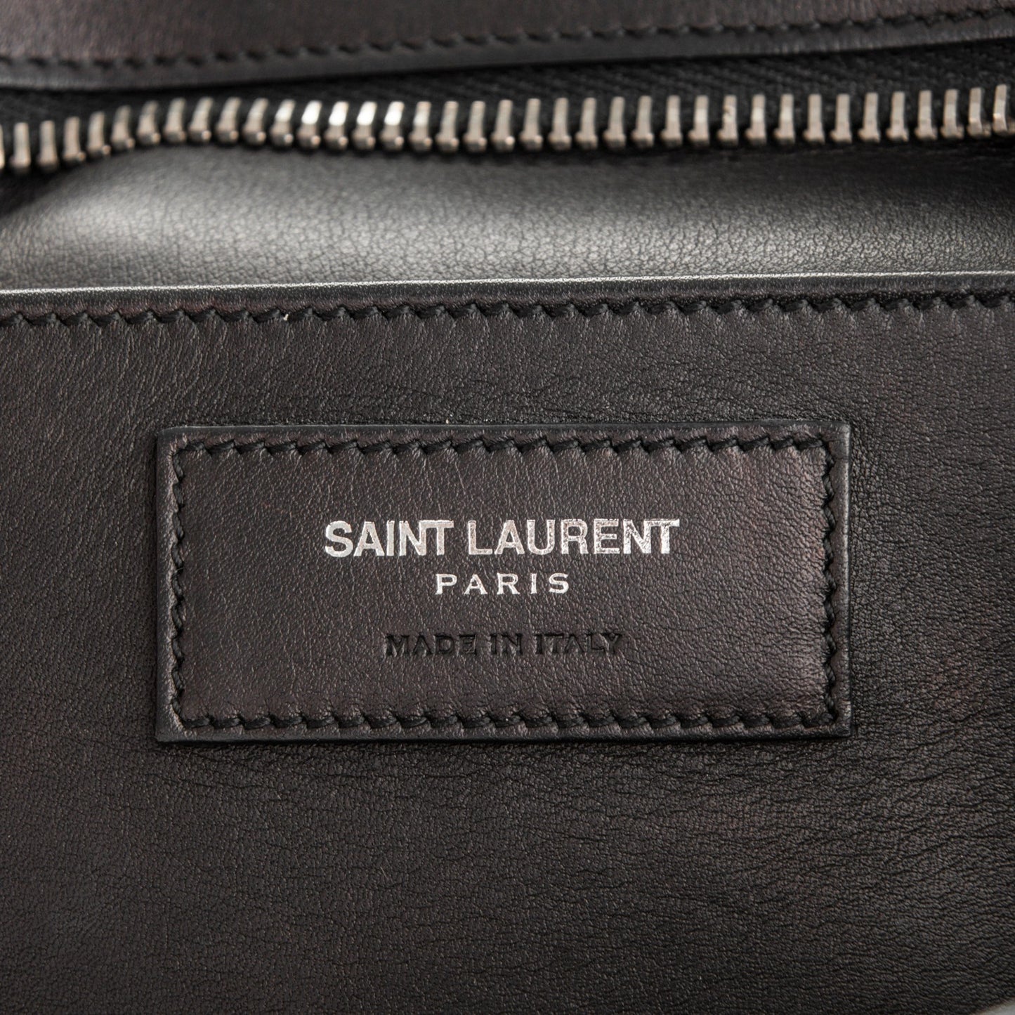 Calfskin Small Monogram Cabas Black