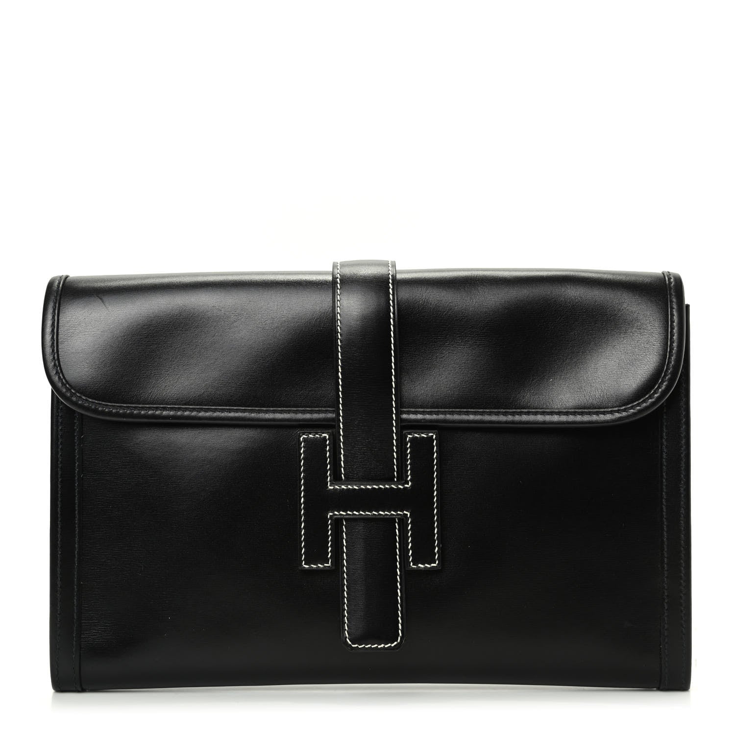Hermes Box Jige PM Clutch Black 1 of 7