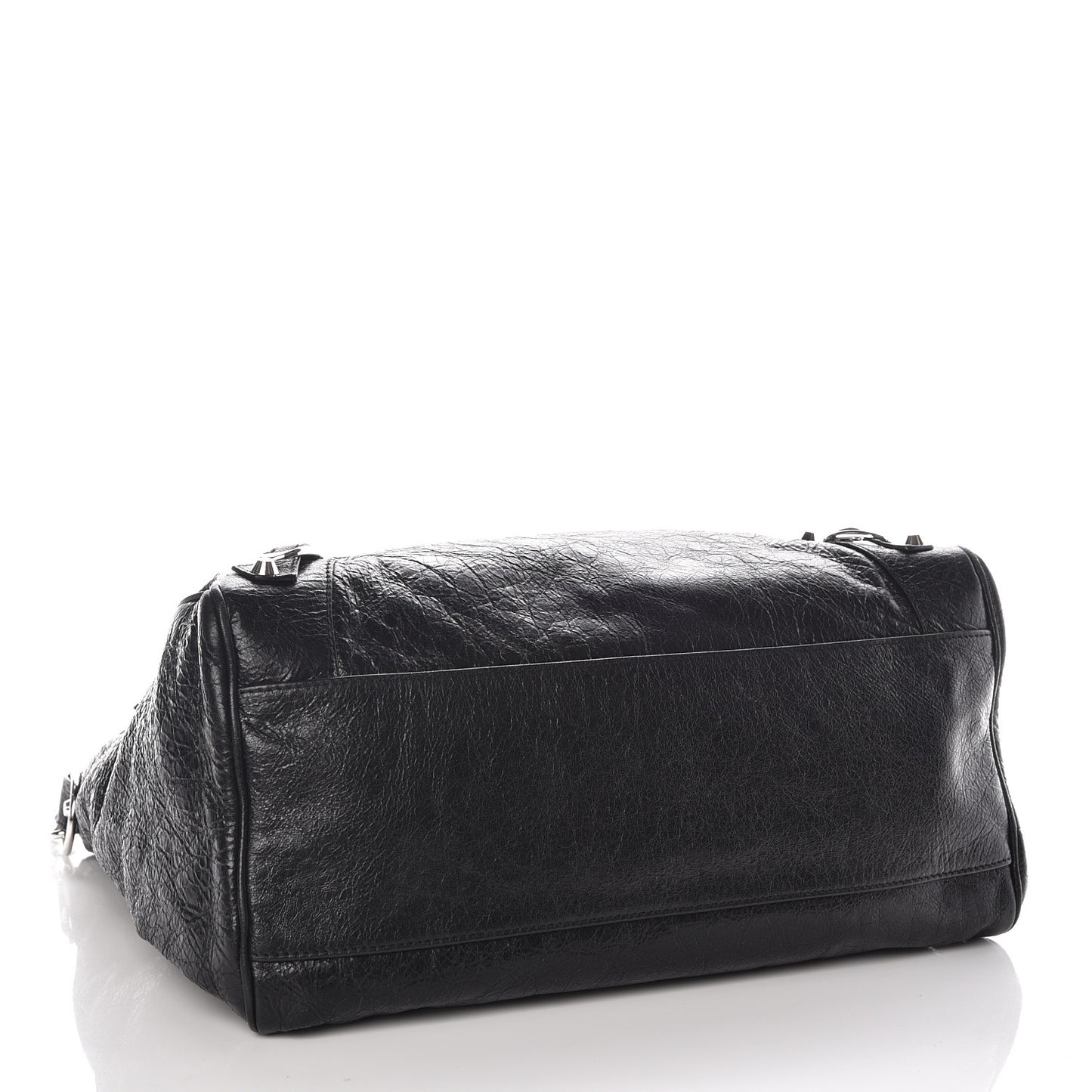 Agneau Classic Silver Hardware Velo Black