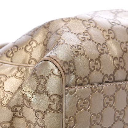 Gucci Guccissima Medium Sukey Tote Champagne 16 of 20