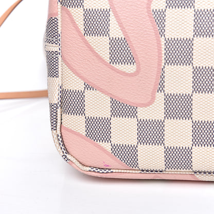 Louis Vuitton Damier Azur Tahitienne Neverfull MM 10 of 13