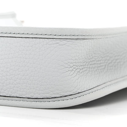 Hermes Taurillon Clemence Amazone Evelyne TPM Bleu Pale Etain 10 of 11