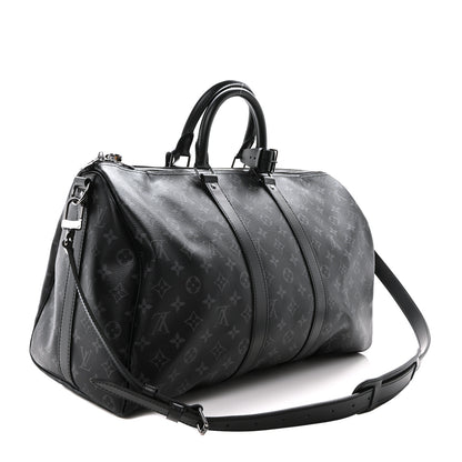 Louis Vuitton Monogram Eclipse Keepall Bandouliere 45 3 of 9