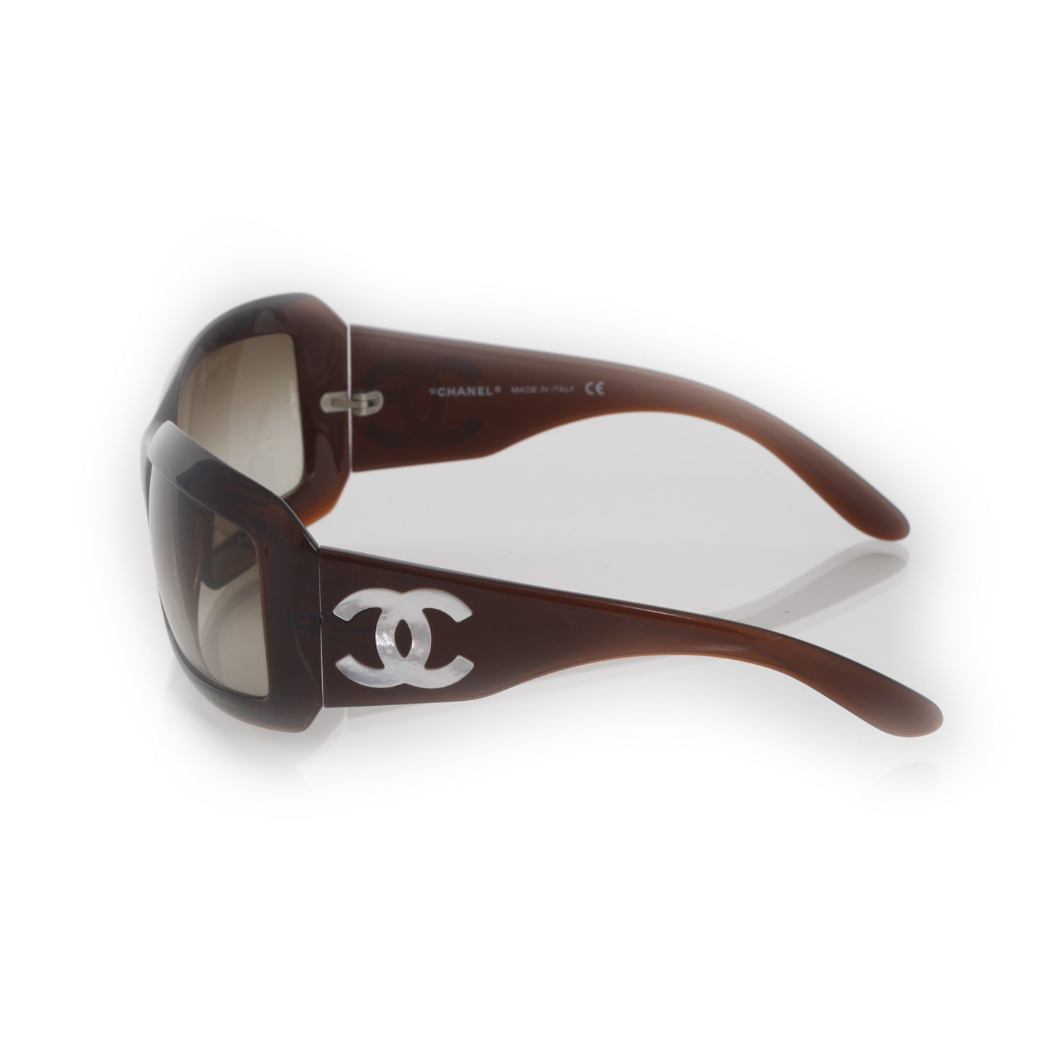 Chanel Mother of Pearl Sunglasses 5076 H Brown 2 of 9