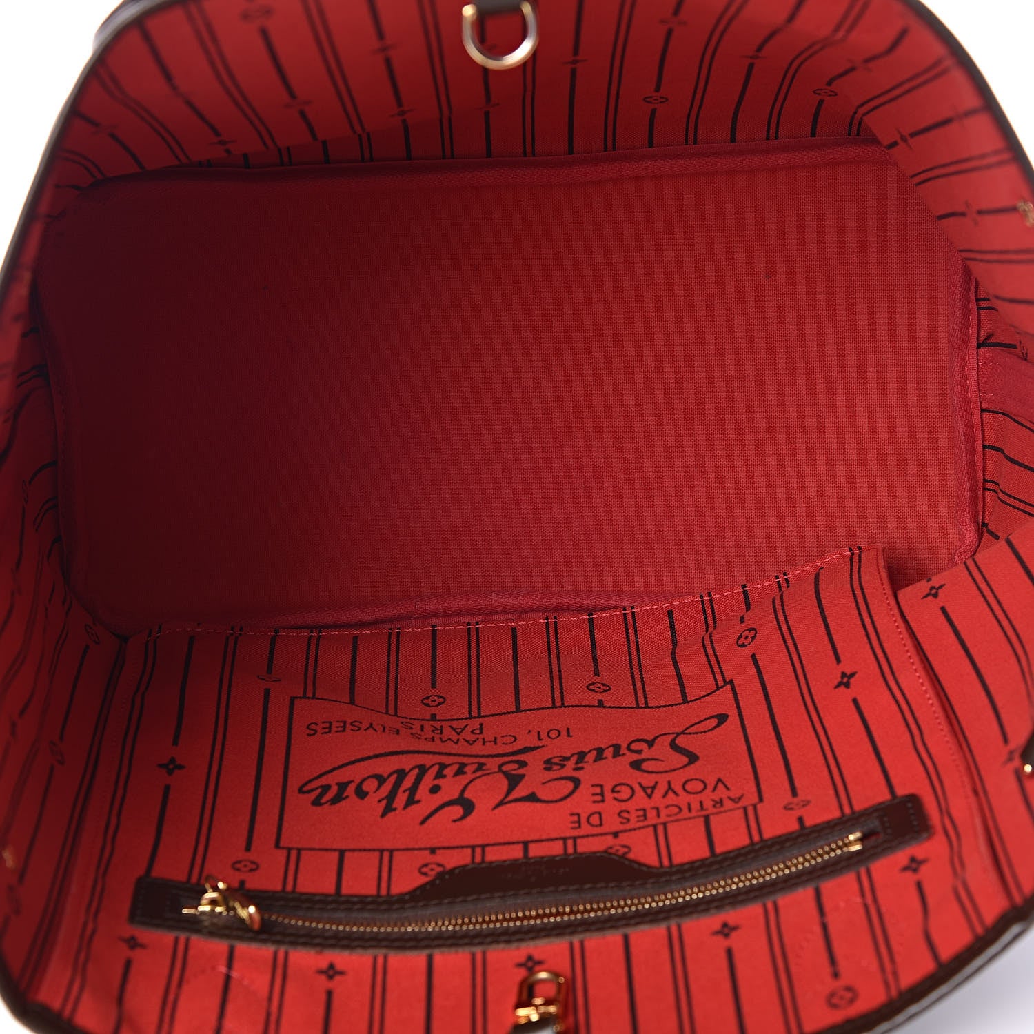 Louis Vuitton Damier Ebene Neverfull MM 5 of 10