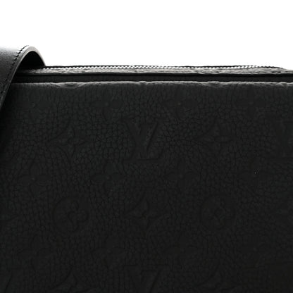 Louis Vuitton Taurillon Monogram Steamer Messenger Black 7 of 9