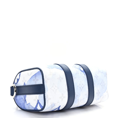 Louis Vuitton Monogram Watercolor Keepall XS Blue 4 of 8