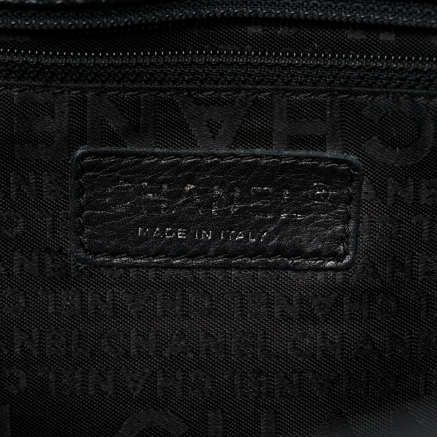 Calfskin Mademoiselle Lock Cerf Executive Shopper Tote Black