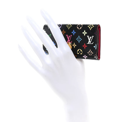 Louis Vuitton Monogram Multicolor Multicles 4 Key Holder Black Grenade 2 of 10