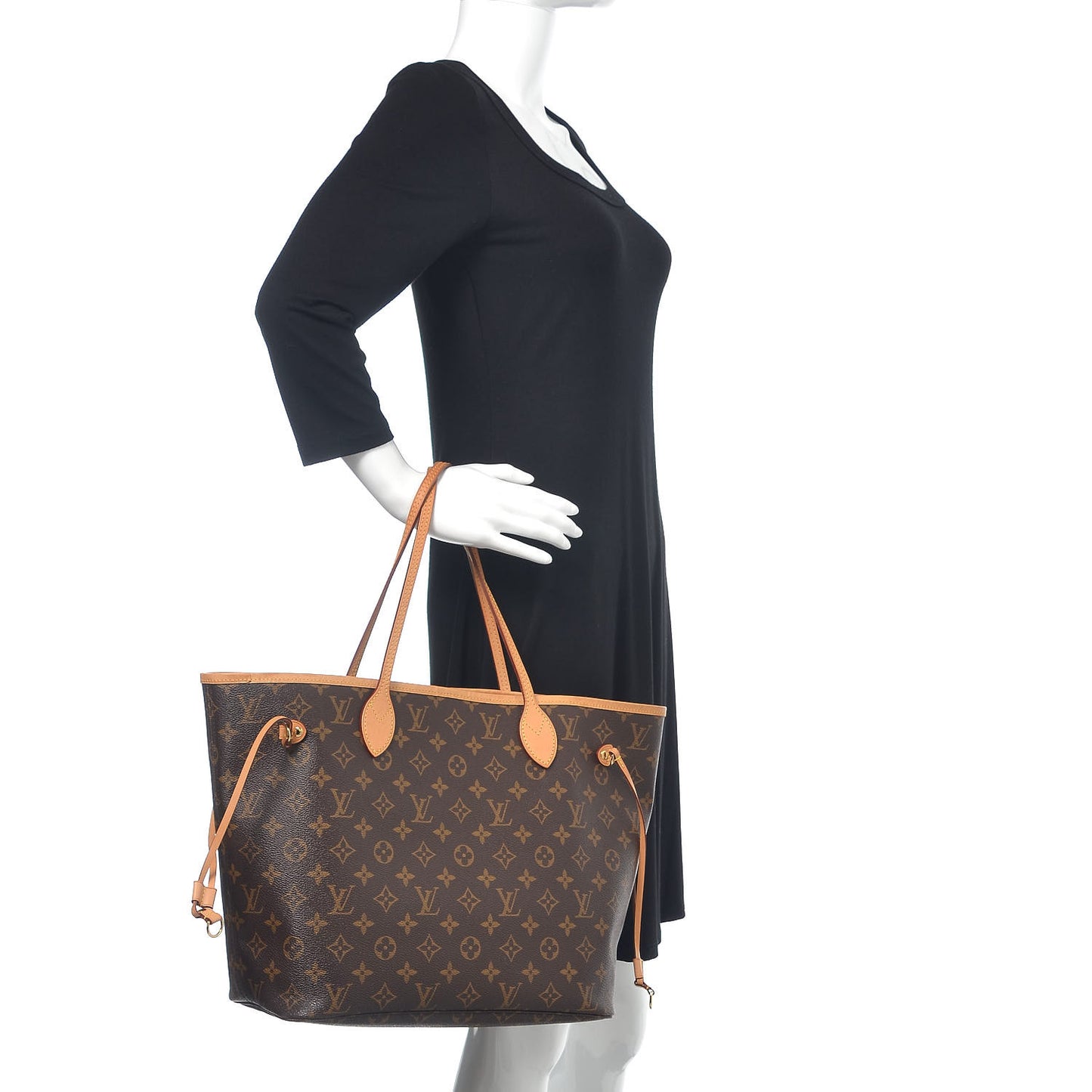 Monogram Neo Neverfull MM Cherry