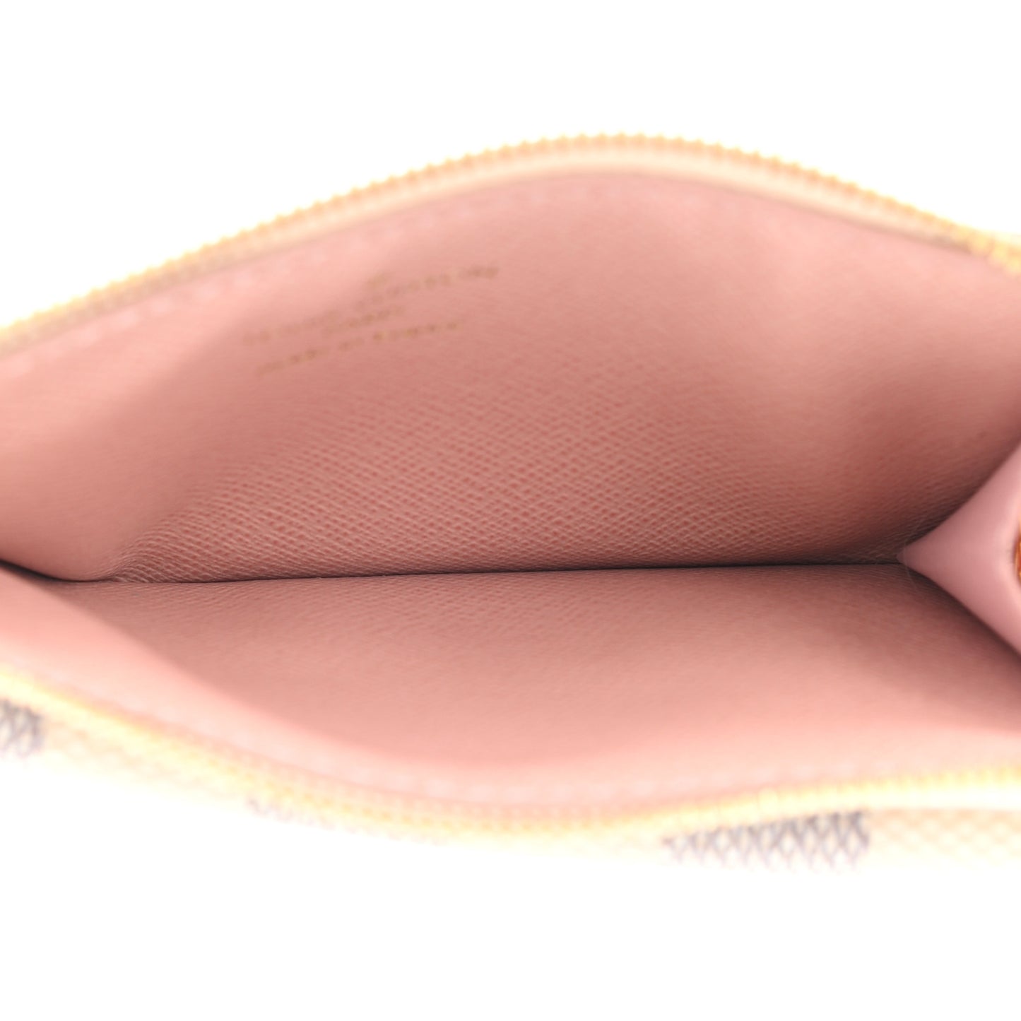 Damier Azur Recto Verso Card Holder Rose Ballerine