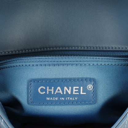 Chanel Lambskin Quilted Small CC Crossing Flap Light Blue 7 of 8