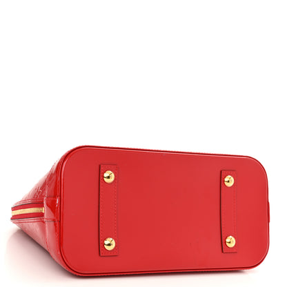 Louis Vuitton Vernis Alma PM Cherry 4 of 13
