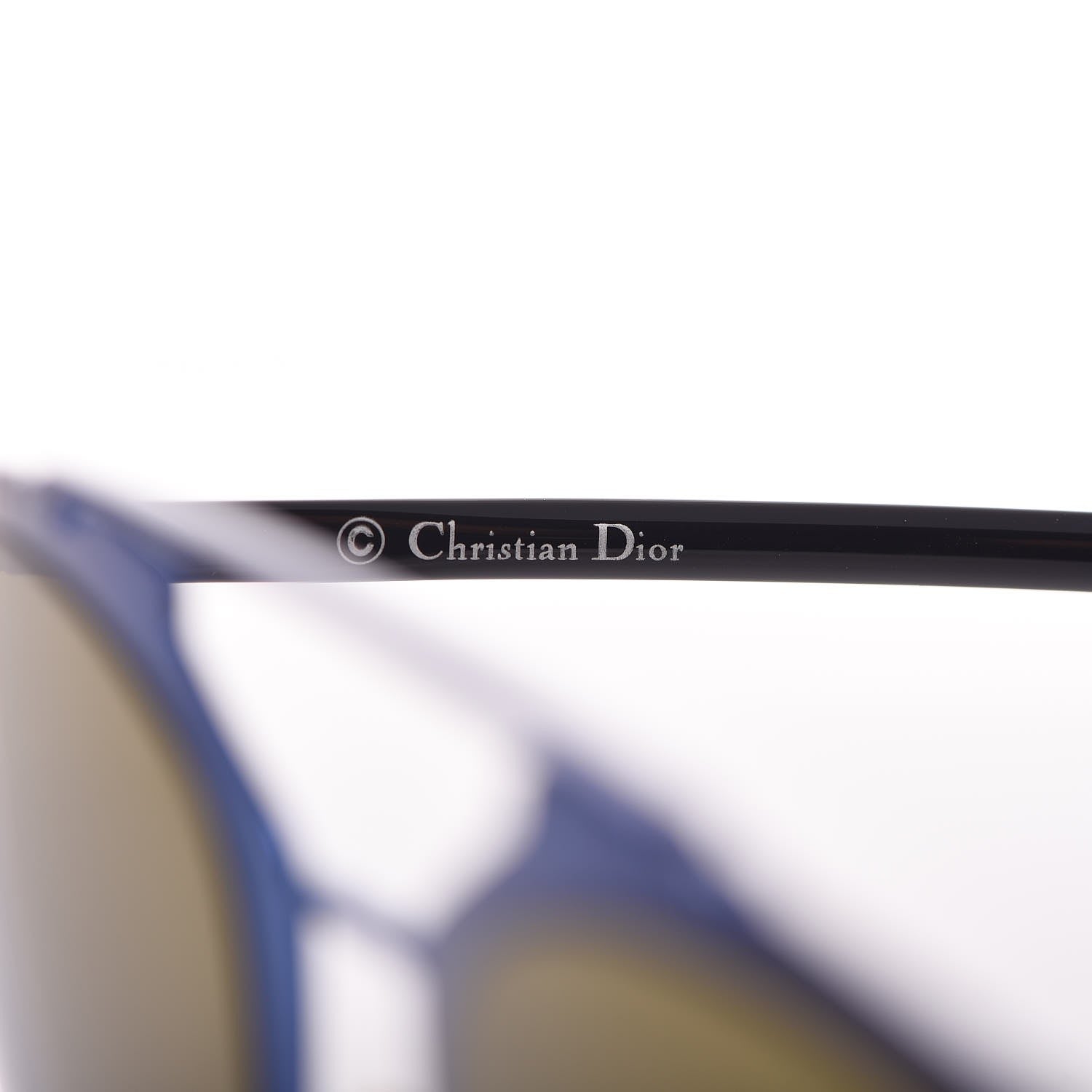 Christian Dior Reflected Sunglasses Blue Black 7 of 9