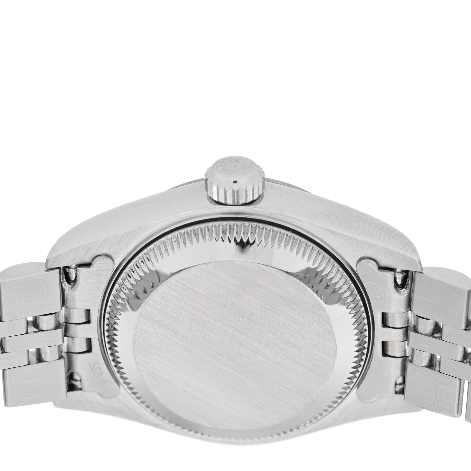 Rolex Stainless Steel 18K White Gold Mother of Pearl 26mm Oyster Perpetual Datejust Watch Roman 79174 4 of 4