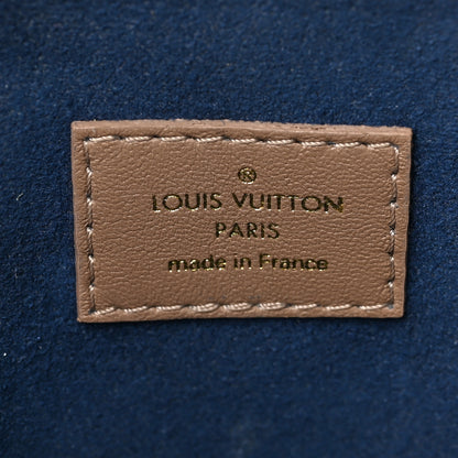 Louis Vuitton Lambskin Embossed Monogram Coussin PM Taupe 6 of 8