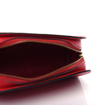 Louis Vuitton Epi Dauphine 17 Cosmetic Pouch Castillan Red 5 of 8