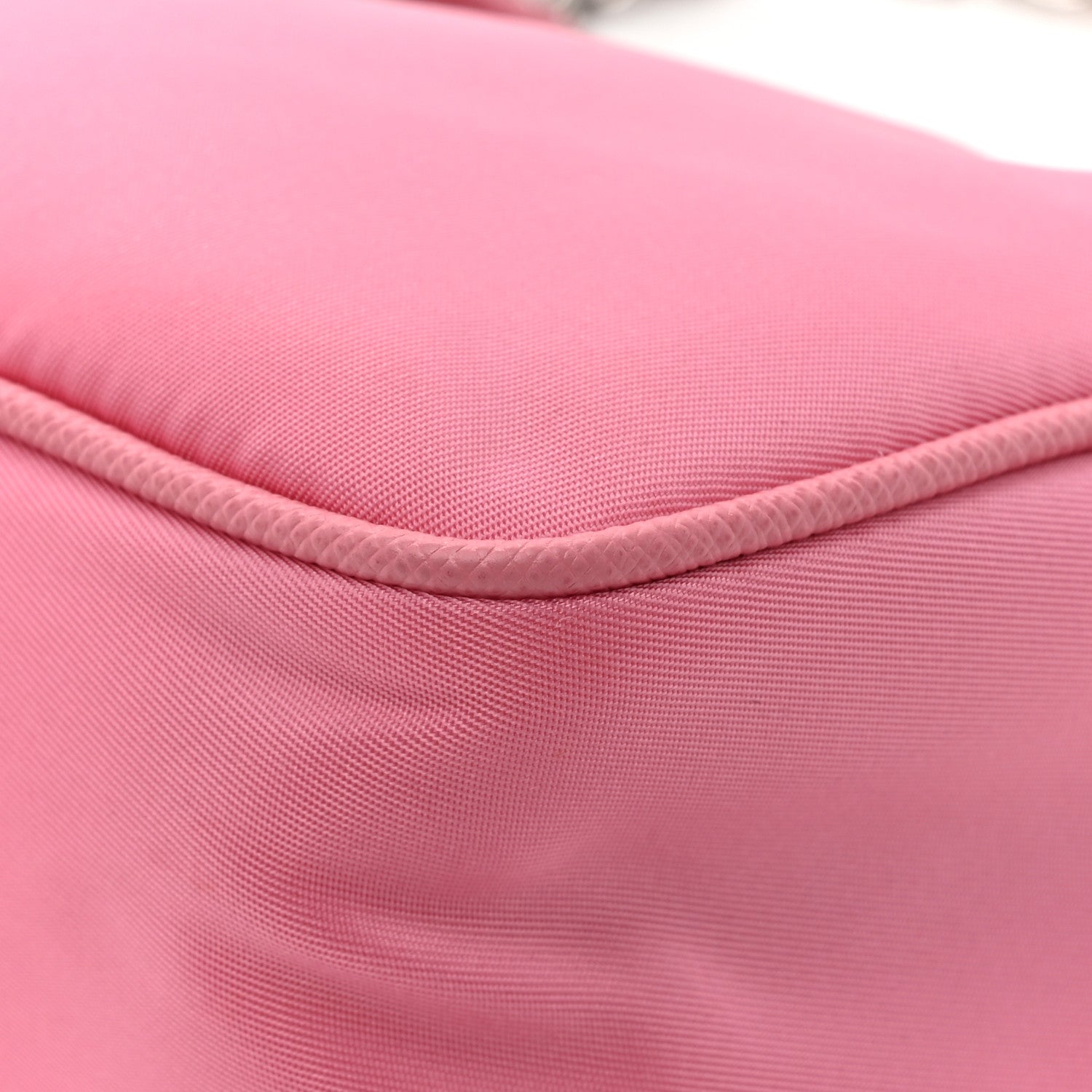 Prada Nylon Re-Edition 2005 Shoulder Bag Begonia 11 of 13
