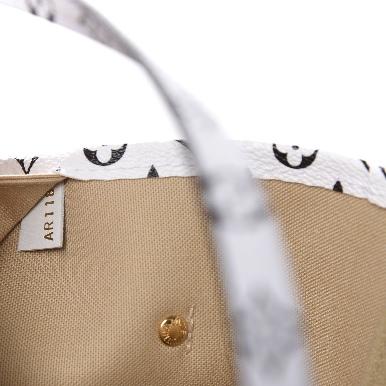 Louis Vuitton Monogram Giant Neverfull MM Kaki 9 of 10