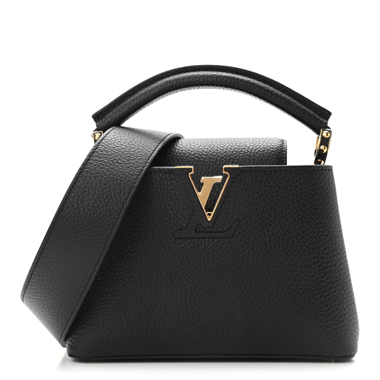 Taurillon Mini Capucines Black