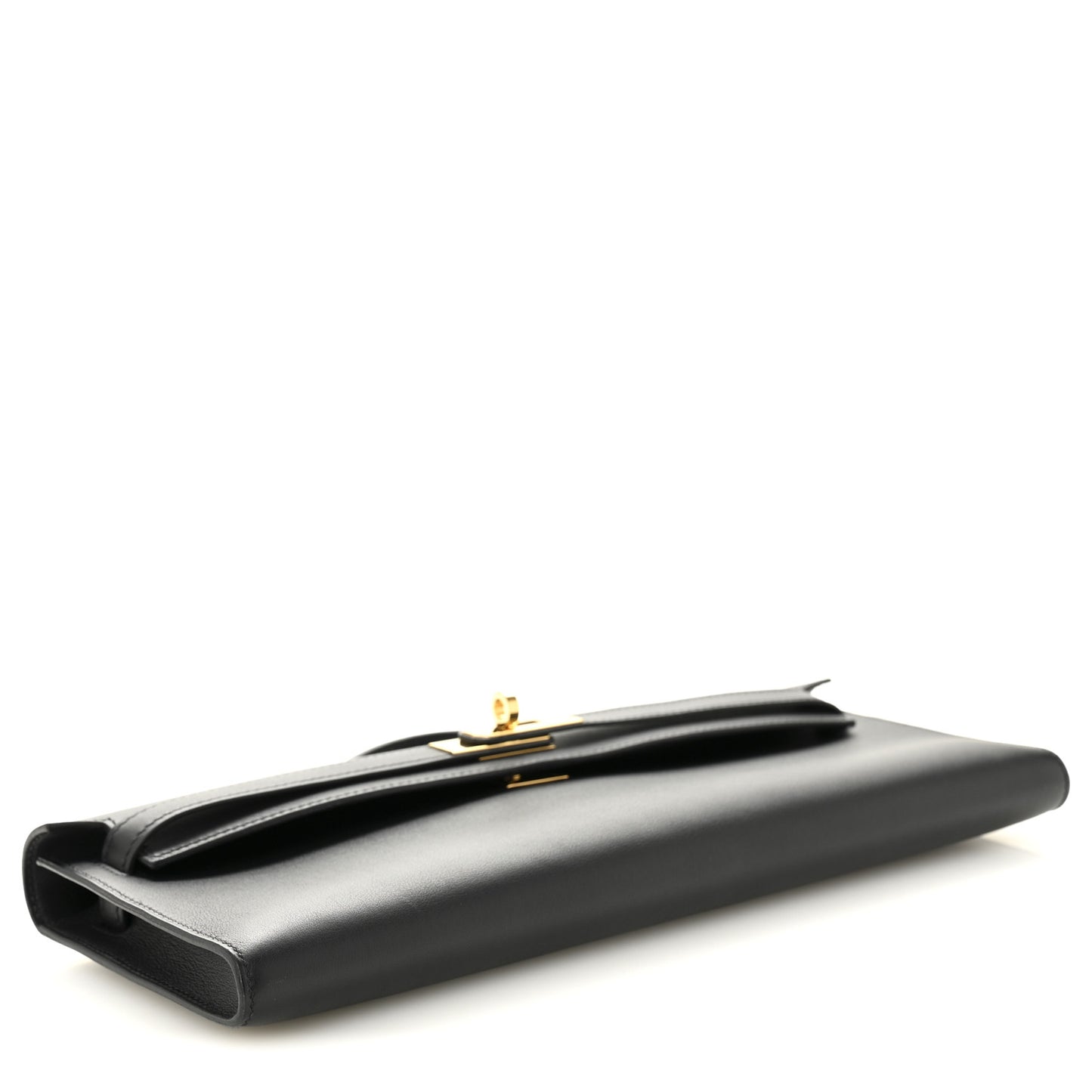 Swift Kelly Cut Clutch Pochette Black
