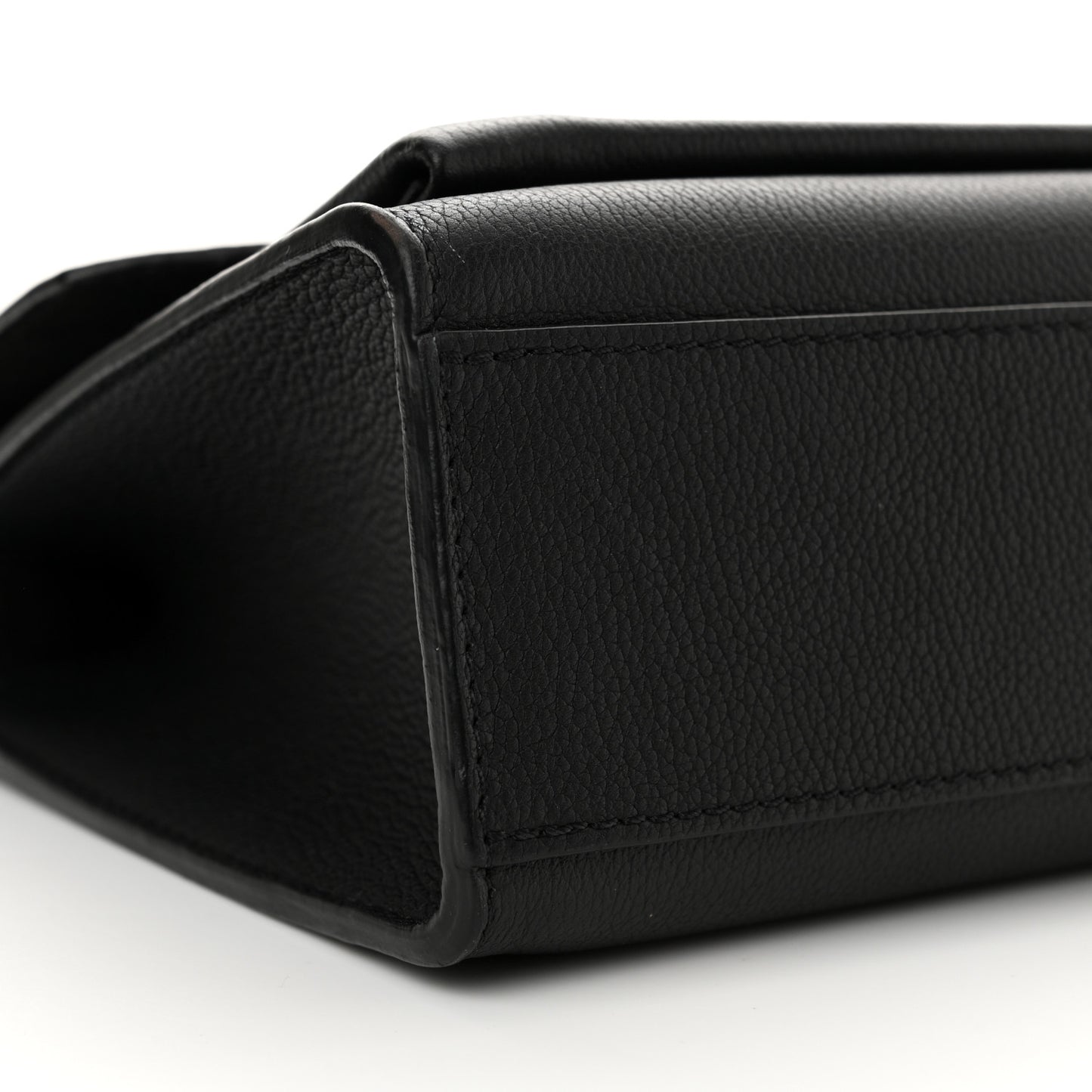 Soft Calfskin My Lockme Chain Bag BB Black