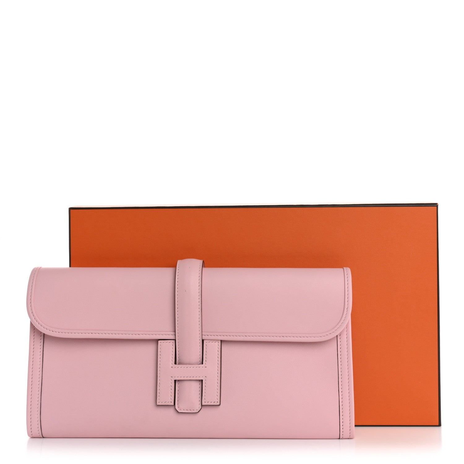 Hermes Swift Jige Elan 29 Clutch Rose Sakura 1751095 – FASHIONPHILE