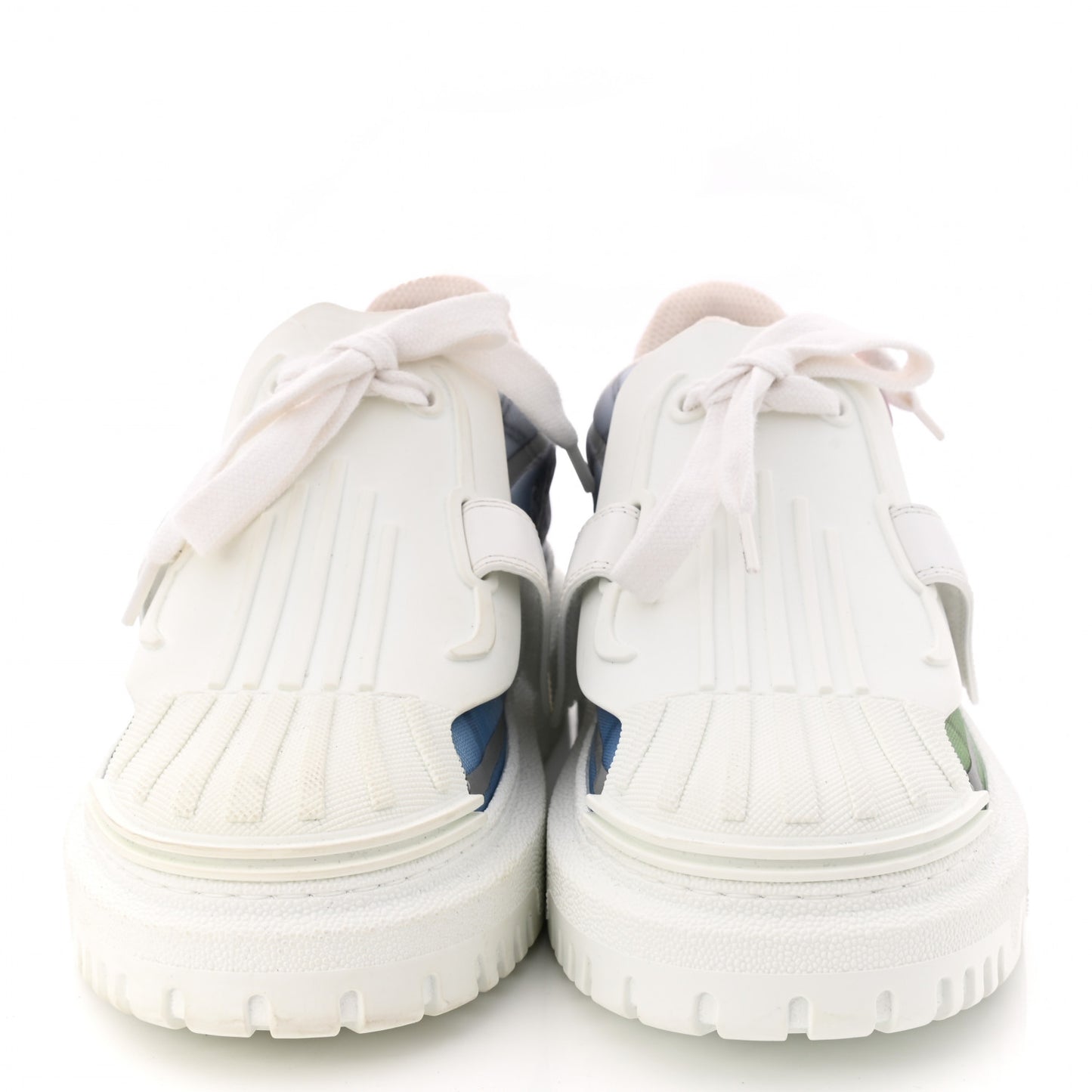 Nylon Shaded Dior-ID Platform Sneakers 36 Multicolor Framboise