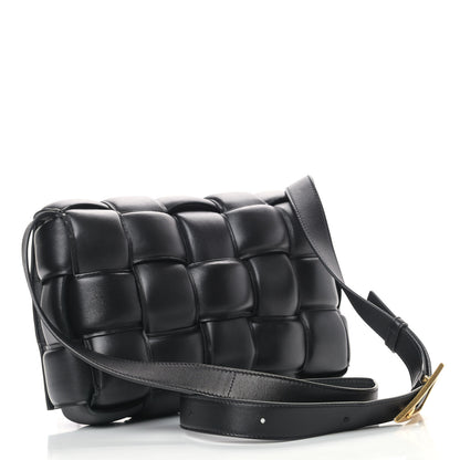 Bottega Veneta Nappa Maxi Intreccio Padded Cassette Crossbody Bag Black 3 of 9