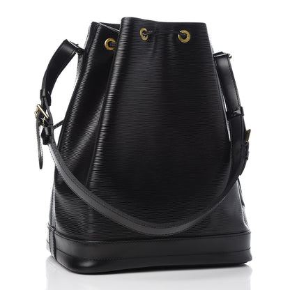 Louis Vuitton Epi Noe Black 3 of 9