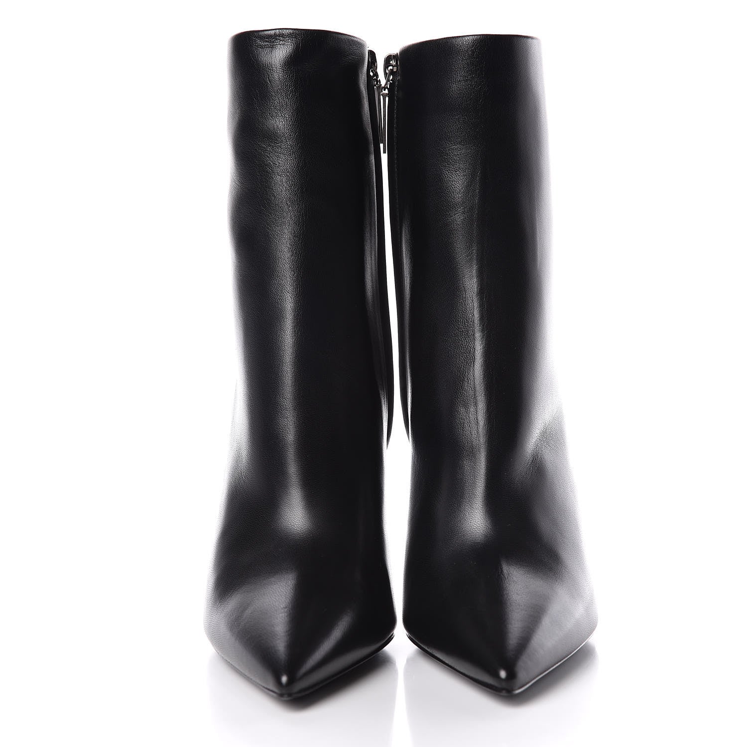 Saint Laurent Sheepskin Opyum Ankle Boot 38 Black 2 of 8