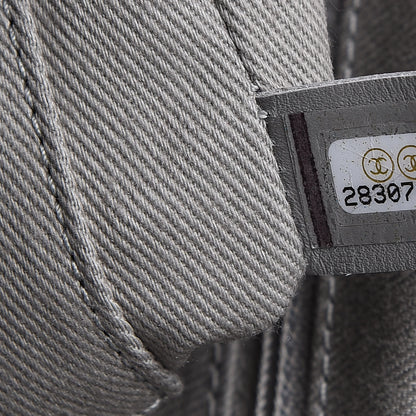 Chanel Caviar Quilted Medium Business Affinity Flap Grey 7 of 10