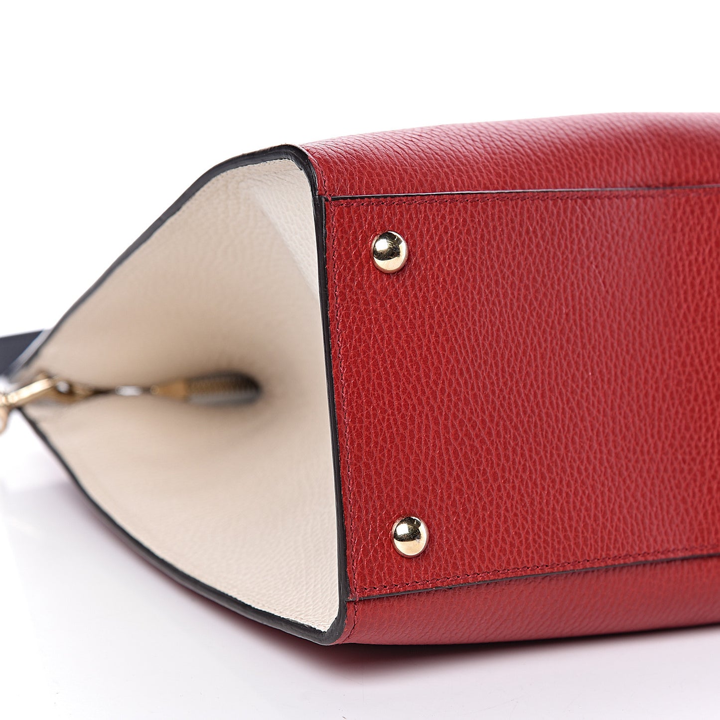 Dollar Calfskin Large Soho Top Handle Satchel Hibiscus Red Mystic White Blue
