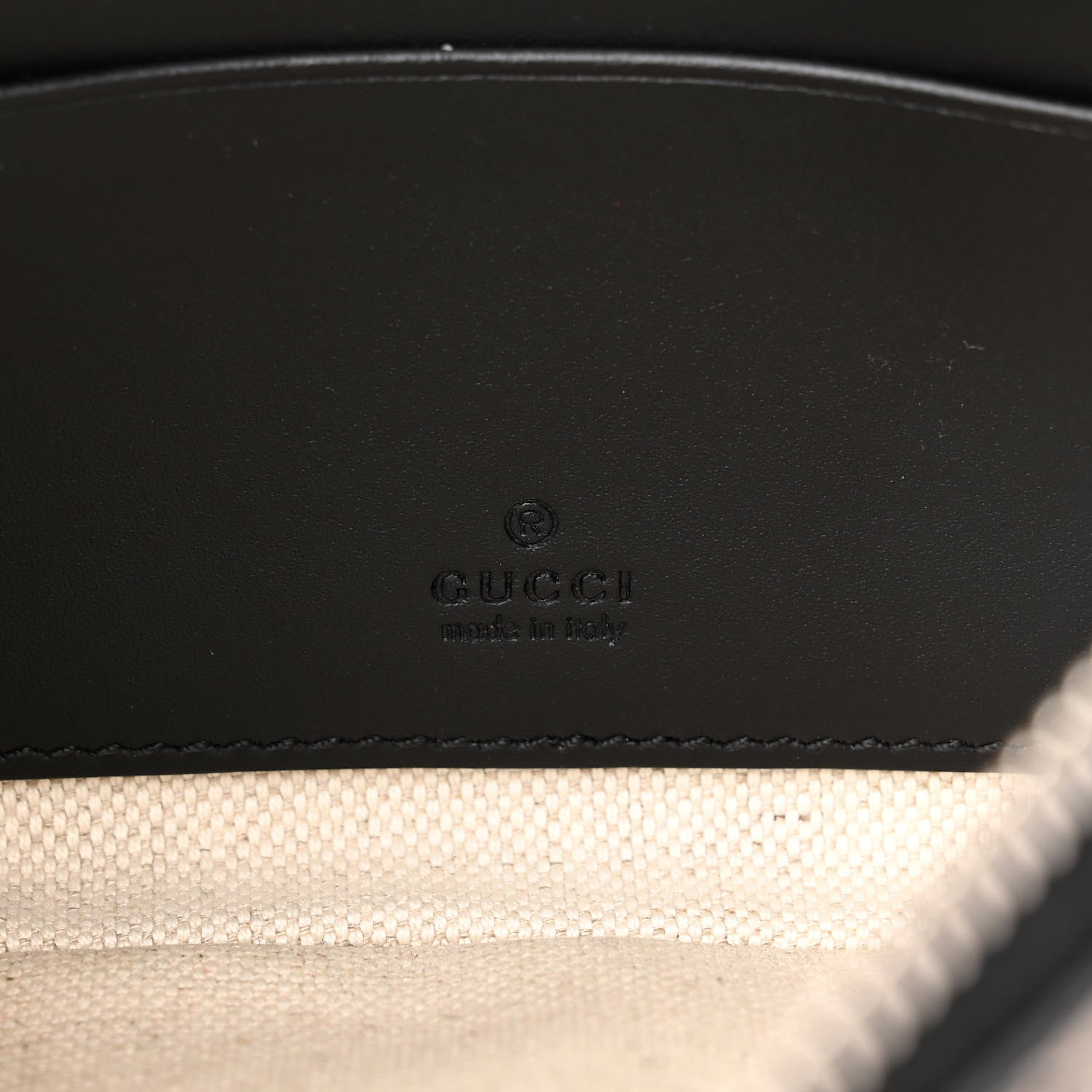 Gucci GG Supreme Monogram Kingsnake Zip Pouch Black 6 of 10
