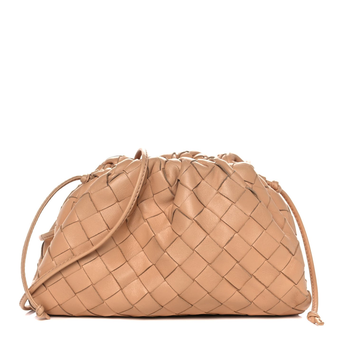 Nappa Intrecciato The Mini Pouch Almond