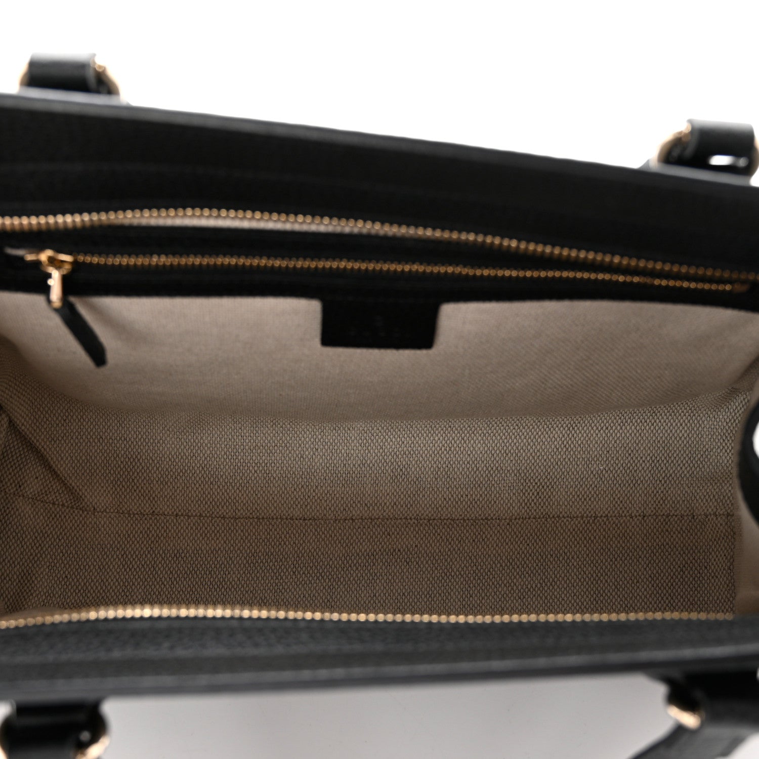 Gucci Pebbled Calfskin Medium Soho Top Handle Satchel Black 4 of 8