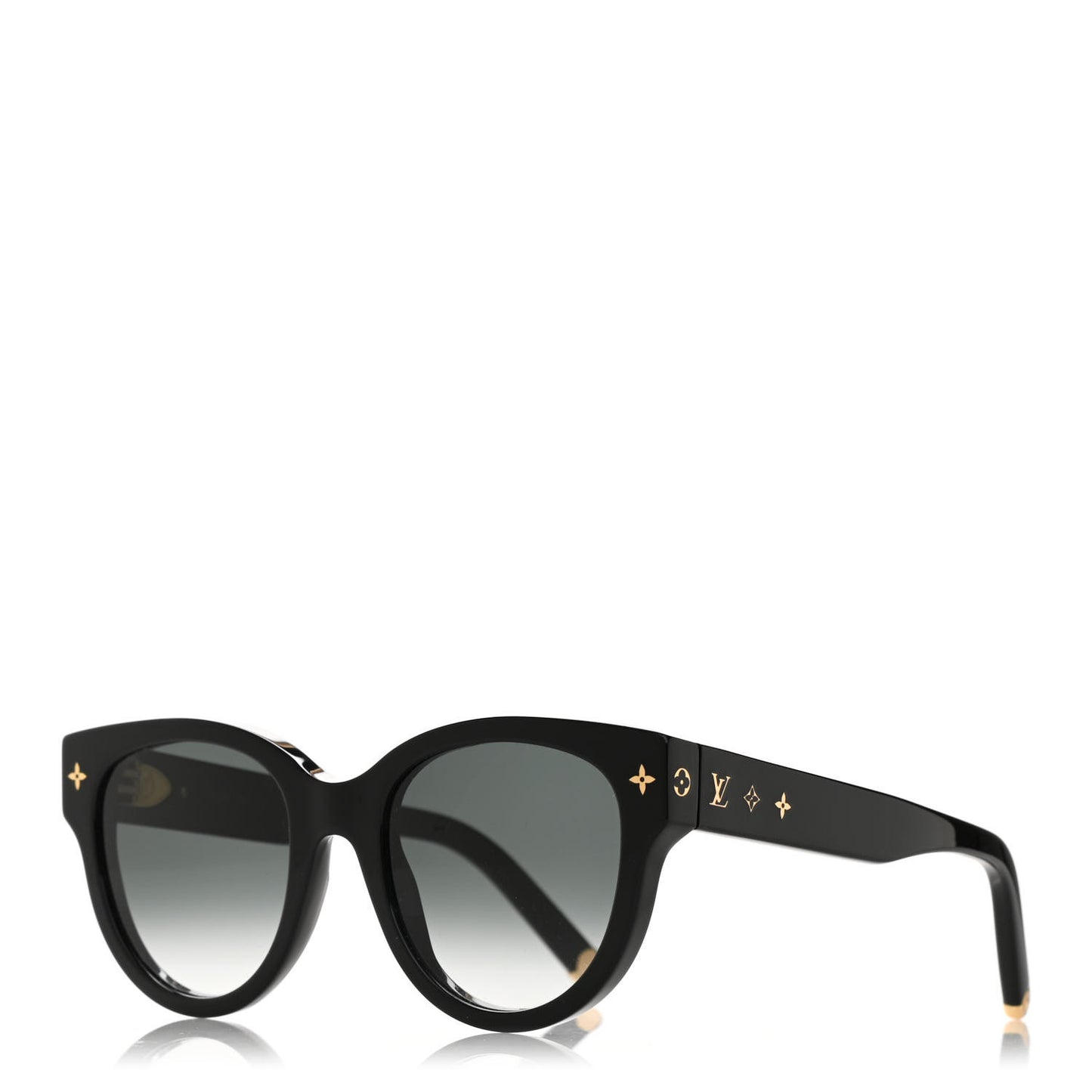 Acetate My Monogram Square Sunglasses Z1526W Black