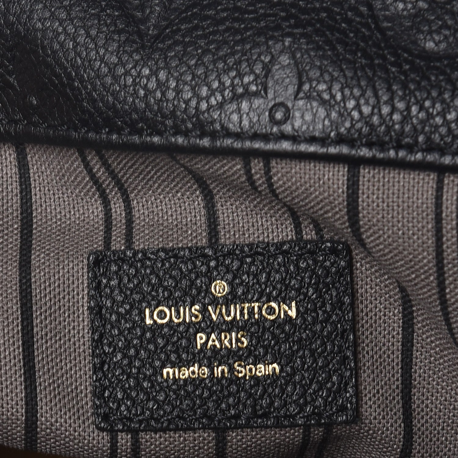 Louis Vuitton Empreinte Artsy MM Black 6 of 7