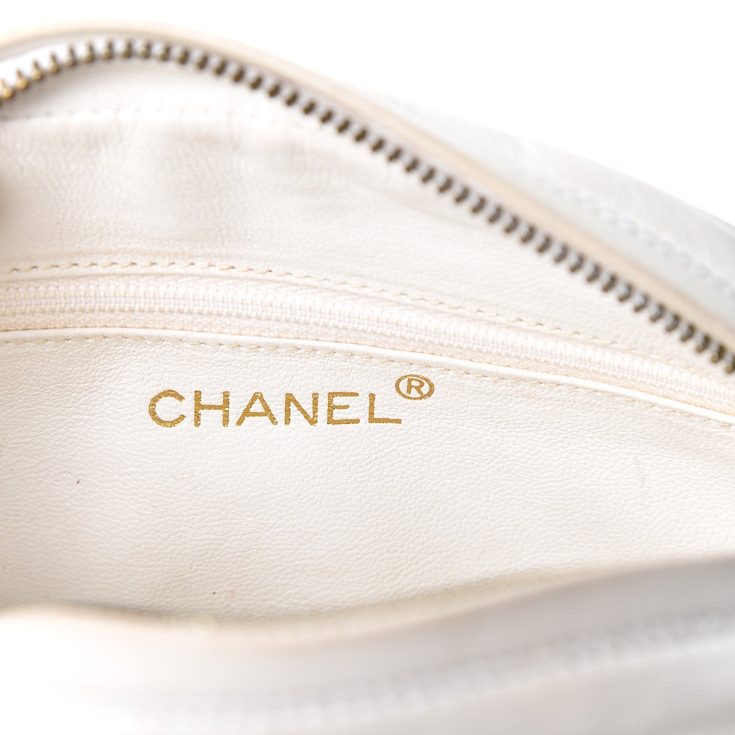 Chanel Lambskin Round Tassel Crossbody Bag White 5 of 9