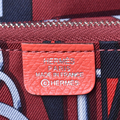 Hermes Epsom Silk'in Wallet Rose Jaipur 6 of 8