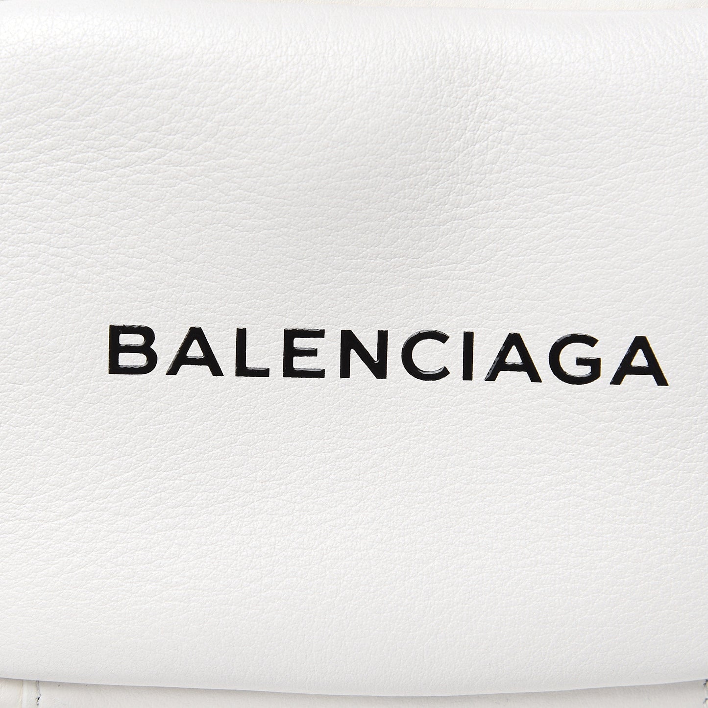 Calfskin Logo XS Everyday Camera Bag White
