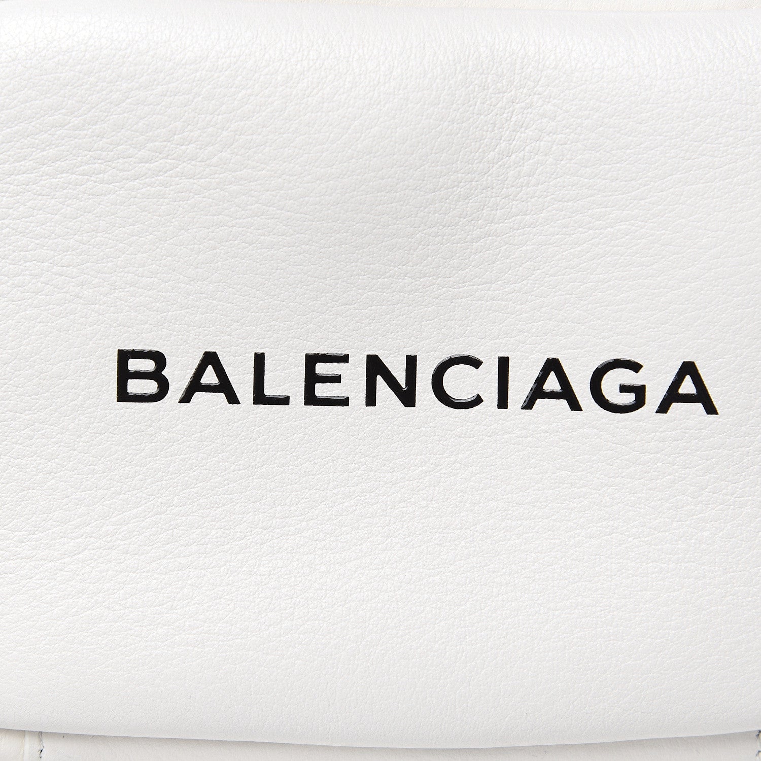 Balenciaga Calfskin Logo XS Everyday Camera Bag White 9 of 9