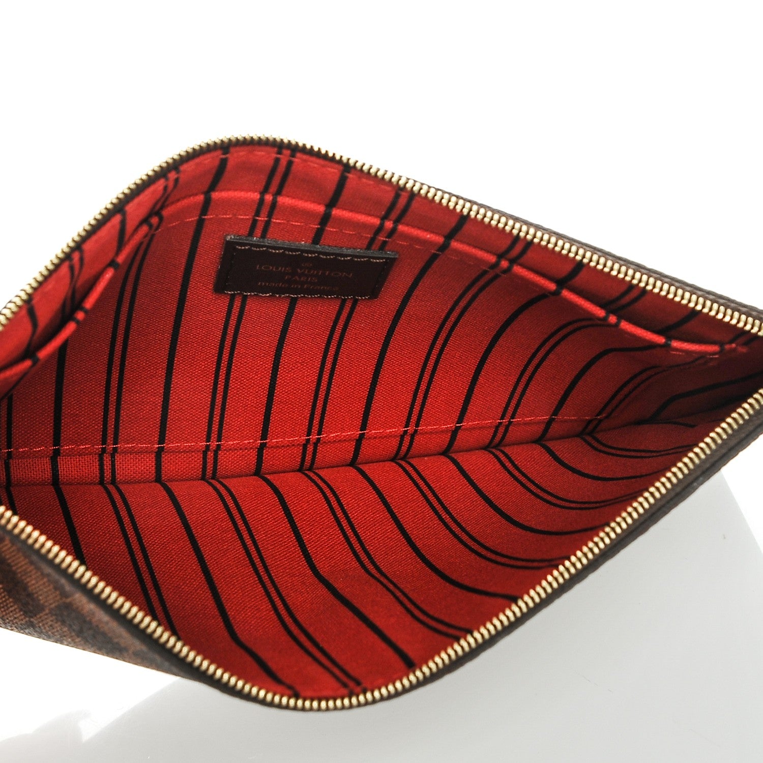 Louis Vuitton Damier Ebene Neverfull MM GM Pochette 5 of 6